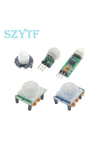 Choice AM312 Adjust IR Pyroelectric Infrared Mini HC-SR501 HC-SR505 PIR module Motion Sensor Detector Mo...