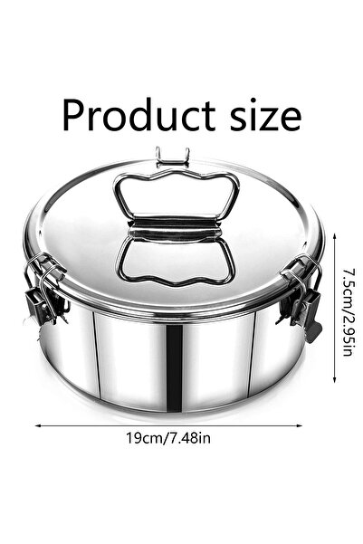 Choice قالب فلان مقاس 19 سم، قالب فلان للخبز من الفولاذ المقاوم للصدأ، قوالب تشيز كيك سعة 1.5 لتر، قالب فلان فلان