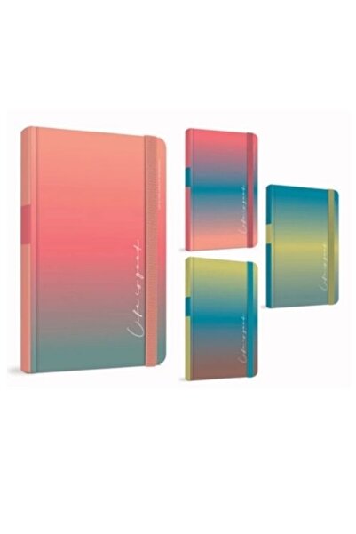 Gıpta Lıfe Is Good Iplik Dikiş Sert Kapak Defter 13x21 Cm 120 Yaprak Çizgili