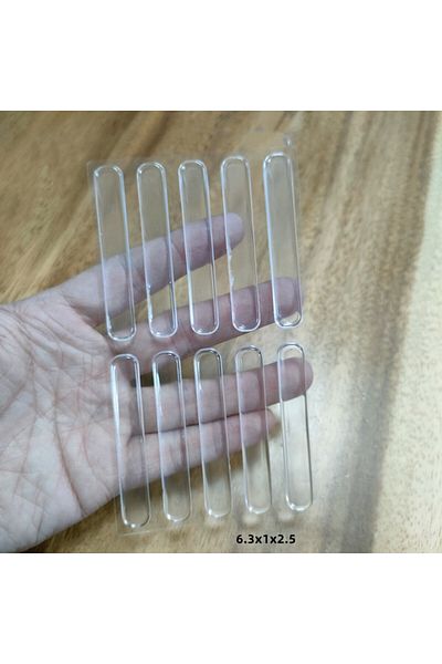Choice C Silicone Self Adhesive Furniture Pads Crib Bumper Pads Refrigerator Anti-collision Strip Wall Pr.