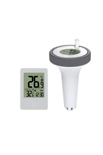 Choice Grey Kkmoon Digital Swimming Pool Thermometer Floating Outdoor Floating Thermometers Used For Swimmi
