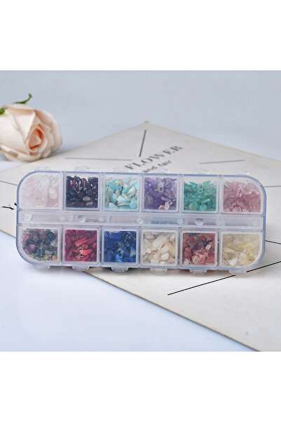 Choice 1 صندوق 1 صندوق عينة حصى غير منتظمة من الأحجار الطبيعية والكريستال حجر...