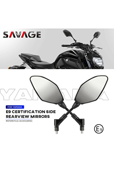 Choice مرايا الرؤية الخلفية لـ YAMAHA MT07 MT09/Tracer 900/9/GT Tenere 700 MT...