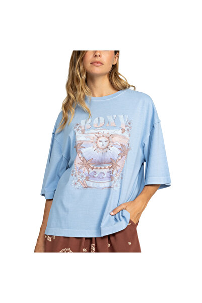 Roxy Sweet Shine A Kadın Renkli Tişört KADIN T-SHIRT ERJZT05696