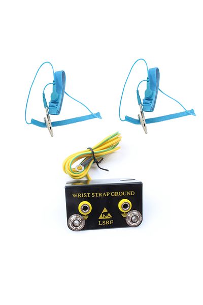 Choice Set 1 Professional Anti Static Esd Ground Socket L Shaped Socket Banana Plug Esd Wrist Strap Groundi