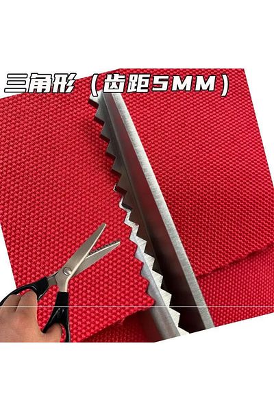 Choice Triangle 5mm Stainless Steel Pinking Shears Comfort Grip Handled Professional Crafts Dressmaking Zig