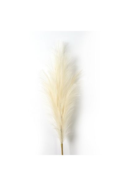 Choice 120cm Yellow 1pcs Faux Pampas Grass Decor Plume Grass Artificial Phragmites Australis Vase Decoratio