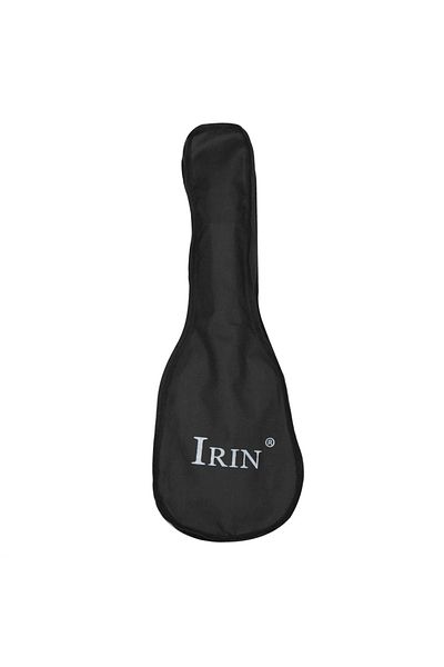 IRIN 21 Inch Ukulele Bag 21/23/26 Inch Portable Ukulele Backpack Thickened Waterproof Case Gig Black
