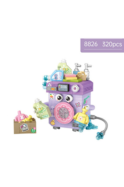 Choice 8826 نموذج مصغر لأجهزة منزلية، محمصة خبز، تلفزيون، مكعبات بناء، لعبة ت...