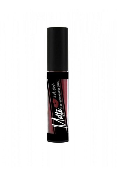 L.A. Girl Matte Flat Finish Pigment Lip Gloss GLG834 Bazaarملمع شفاه ماتيه لشكل نهائي مستوٍ  بازار