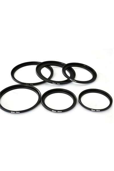 Choice 67-77mm 40.5-62 55-67 55-72 55-77 58-67 58-72 58-77 62-72 62-77 67-77mm Metal Step Up Rings Lens Ada