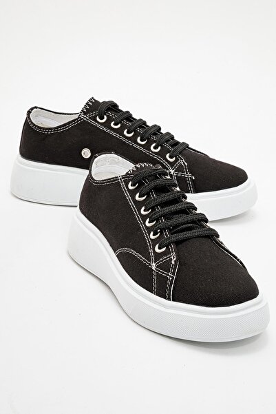 CCWAY AYAKKABI Lan Ženske sportske cipele - crno-belo