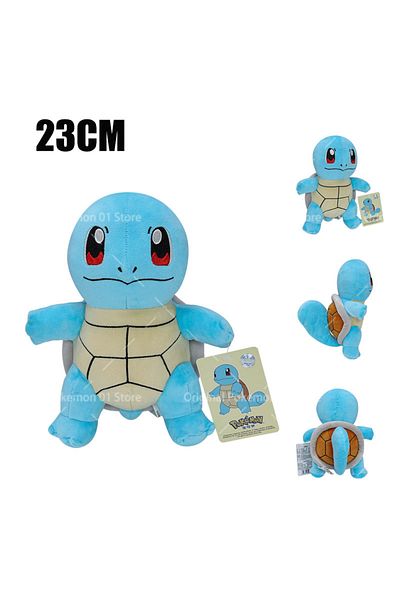 Choice Squirtle 1 22cm Original Pokemon Plush Kawaii Squirtle Stuffed Animal Toy Anime Doll Throw Pillow Bi
