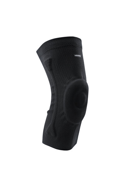 Choice دعامة ركبة احترافية سوداء اللون لكرة السلة، كم ضاغط للركبة مع زنبرك سي...