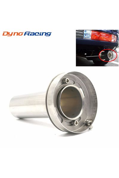 Choice Universal Adjustable 85mm 3.5" /98mm  4'' /110mm 4.5'' Car Stainless Chrome Exhaust Muffler Silen...
