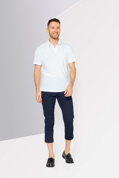 Lacoste Men Slim Fit Solid Chino Pants, Navy