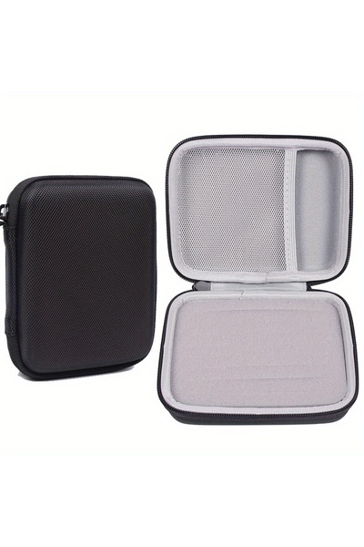 Choice صندوق حامل ريشة الجيتار المحمول باللون الأسود مع فتحة ريشة، كابو الجيت...