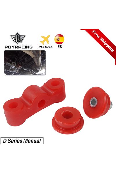 PQY Red New Free Ship Manual Suspension Transmission Shifter Linkage Stabilizer Bushing For D Series 88-