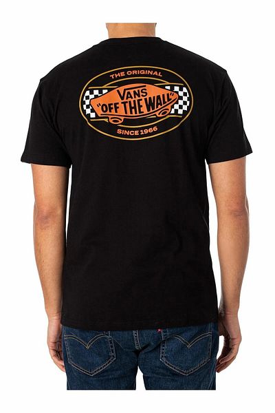 Vans Wayrace Tee-b Men's Black T-shirt Vn000fkmblk1