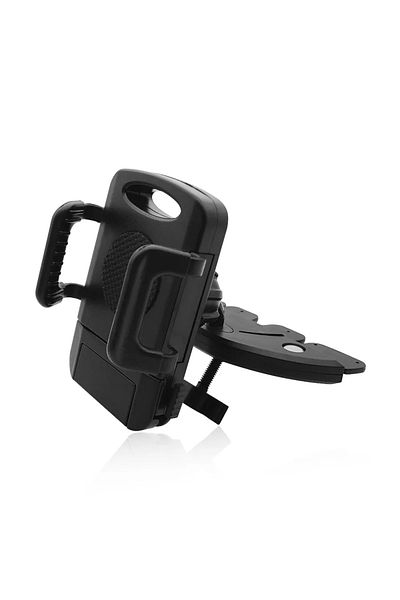 Choice Black Universal Car Holder Cd Slot Mount Mobile Phone Stands 360 Rotation Car Mount Cell Phone Stand