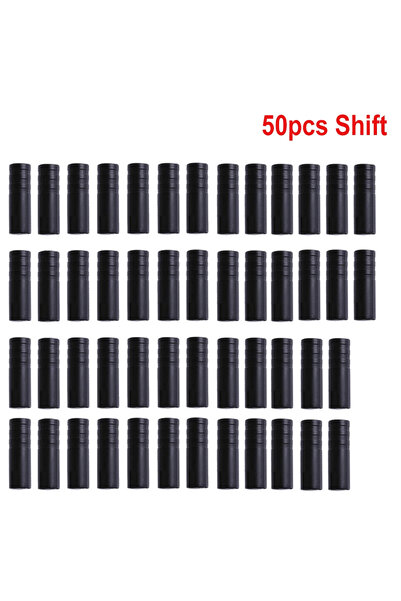 Choice 50pcs 4mm shift caps 50pcs Bicycle Cable Wire Tip Cap 4mm Shift 5mm Br...