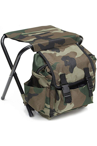 Choice حقيبة ظهر مموهة كرسي تبريد مقعد قابل للطي محمول خفيف معدات صيد خارجية ...