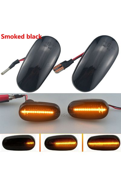 Choice ضوء إشارة الانعطاف LED الوامض المتسلسل لسيارة ألفا روميو ميتو 147 GT 147 قبل...