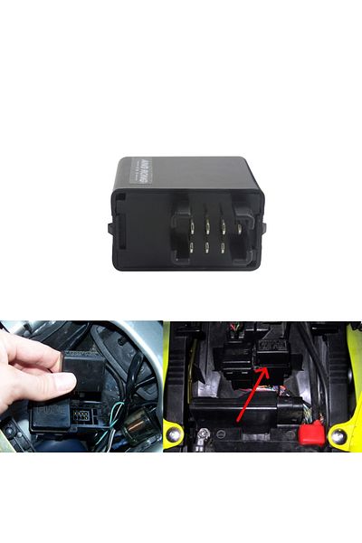 Choice مرحل إشارة ANGRONG 7 Pin لمؤشرات LED لـ Suzuki GSXR 600 SV 650 GSX 650F