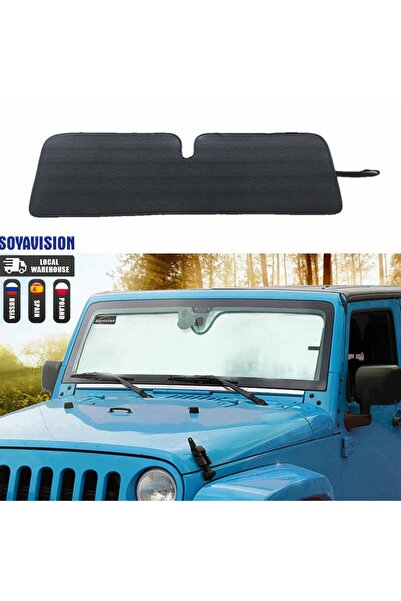 Choice1 لسيارة جيب رانجلر TJ JK 1997-2017 زجاج أمامي للسيارة ظلة مضادة للأشعة...