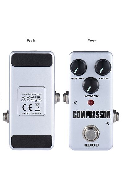 KOKKO Fcp2 Compressor Electric Guitar Effect Pedal Fcp2 Compressor Effect Pedal True Bypass Mini Sin