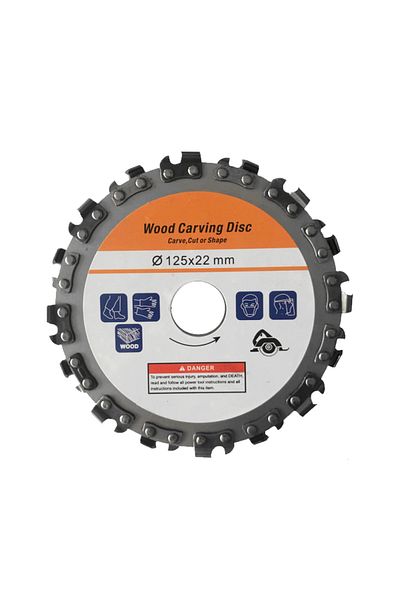 Choice 1 Pc 125mm 16 Tooth Stainless Steel Grinding Machine Woodworking Disc Grooving Machine Chains Disc F