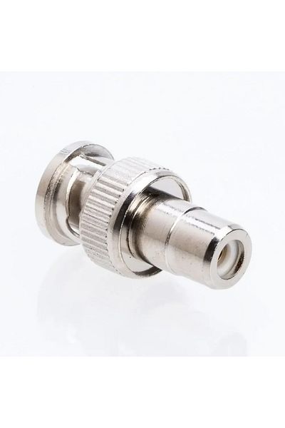 PEGATAH 10 قطع 10 قطع 2 قطعة Jr-b9 موصل BNC إلى RCA موصل BNC صغير وقصير لنظام CCTV AHD
