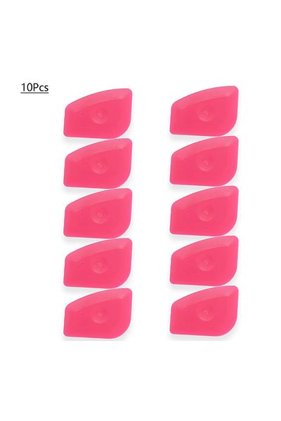 Choice Hard Pink 10 10pcs Vinyl Label Scraping Tool Mini Window Tint Squeegee Auto Stickers Decals Screen P