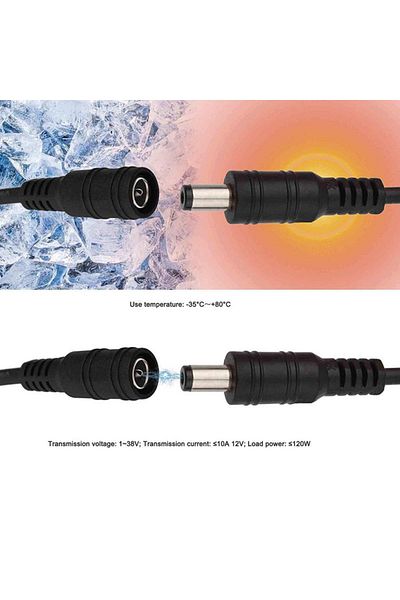 Choice 5M DC-B DC Extension Cable 5.5x2.1mm Connector Power Cord Cable Extender For CCTV Security Camera 12