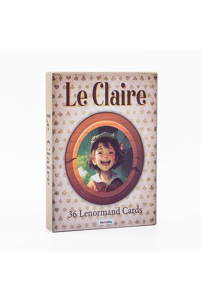 Choice Tk59k Le Claire 36 Lenormand Cards Board Game For Family Party English Version Fortune Telling Divin