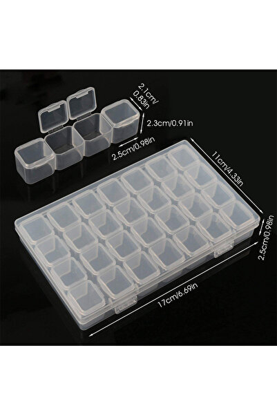 Choice1 28 Girds 28/56 Girds Plastic Storage Box Jewelry Beads Diamond Painti...