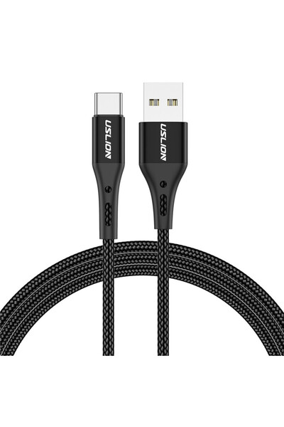 Choice كابل يو إس إل آي إن 3 إيه يو إس بي من النوع سي أسود بطول 1 متر، سلك شحن سريع من النوع سي لأجهزة سامسونج وشاومي وهواوي وموبيل