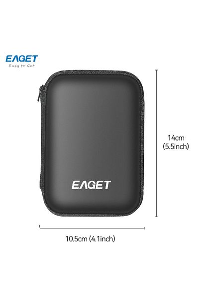 Choice Black Eaget 2.5 Inch Hdd Box Bag Case Portable Hard Drive Bag For External Portable Hdd Hdd Box Case