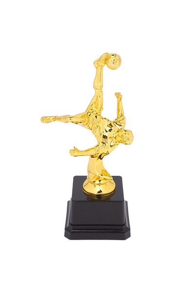Choice Gold Children's Gold Trophy Awards Football Plastic Model Craft Souvenirs Competition Soccer School