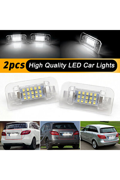 Choice 2x 15SMD LED License Number Plate Light For Mercedes Benz B-Class W242...