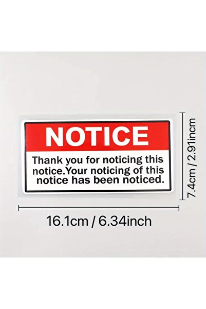 Choice 1 قطعة ملصق سيارة ملصق خدش ملصق ندبة تحذيرات أداة مضحكة ملصق إشعار ملص...