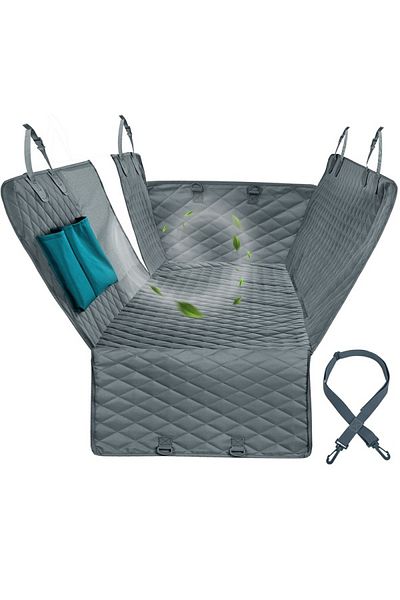 Choice 152x143cm Grey PETRAVEL Dog Car Seat Cover Waterproof Pet Travel Dog Carrier Hammock Car Rear Back S