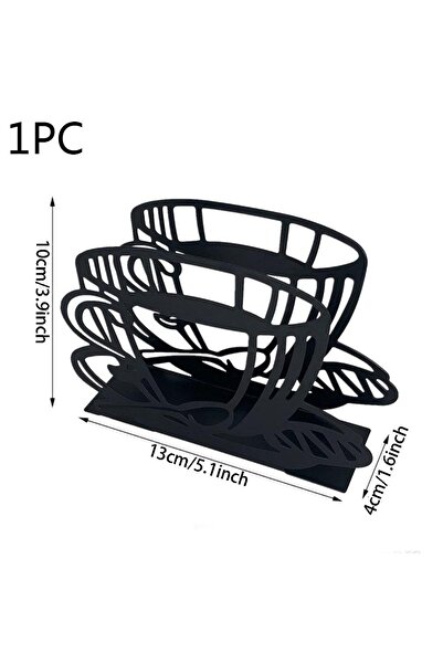 Choice كوب قهوة - موزع مناديل قائم قطعة واحدة للطاولة من الفولاذ المقاوم للصد...