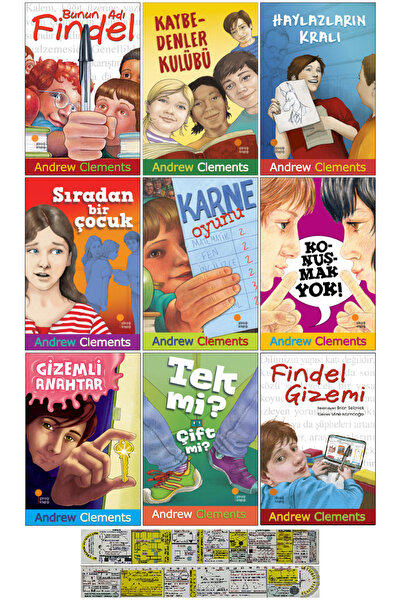Günışığı Kitaplığı Andrew Clements 9 Kitap Set - Findel Gizemi - Bunun Adı Fi...