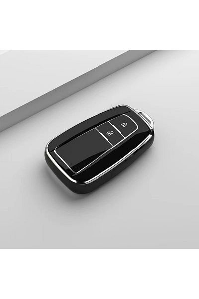 Choice Toyota 2 Keys Black Tpu Car Remote Key Cover Intelligent Fob Case For Toyota Prius 20 Rav4 Camry 70
