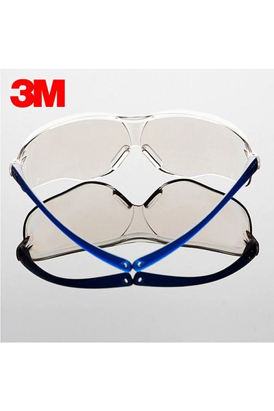 Choice 3M 10436 نظارات السلامة للرجال نظارات شمسية عصرية للعمل في الهواء الطلق والرياضات وركوب الدراجات مقاومة للأشعة فوق البنفسجية والصدمات والغبار...