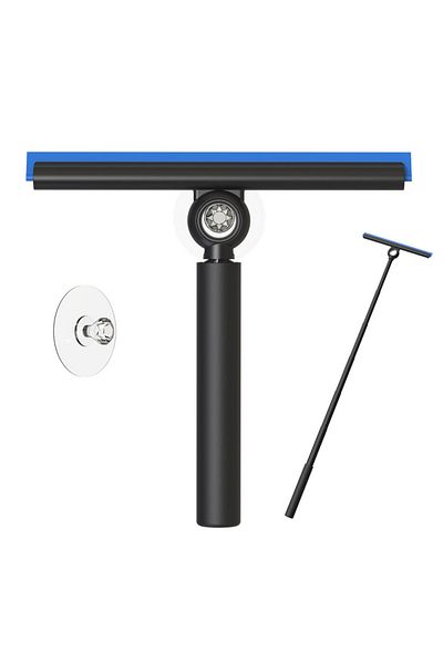Choice Black Ehomgui Shower Squeegee For Glass Door Wiper Scraper Cleaner With Telescopic Handle Bathroom M