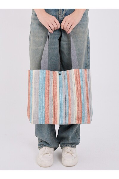 Pure Touch |   Women's Bag |   Canvas |   Large Size |   Lined |   Snap Faste...