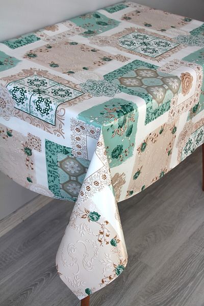DDHOME Fiber Erasable Pvc Oilcloth Tablecloth 04-Açinikare