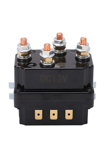 Choice Black Winch Relay 250a Integrated Waterproof Abs Brass Electric Winch Relay For Off Road Vehicle 12v